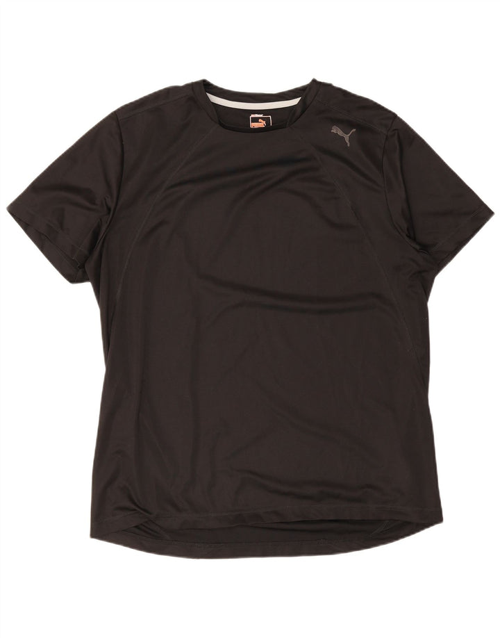 T-shirt da uomo Puma Top XL nera in poliestere