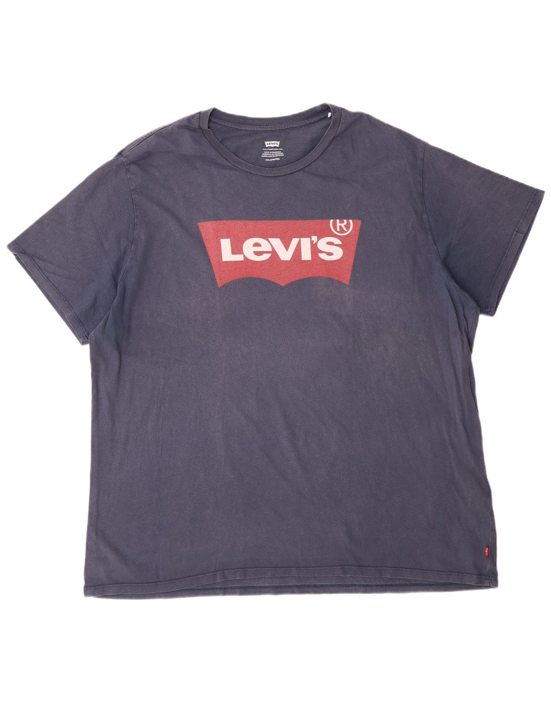 T-shirt grafica da uomo Levi's Top 3XL in cotone blu navy