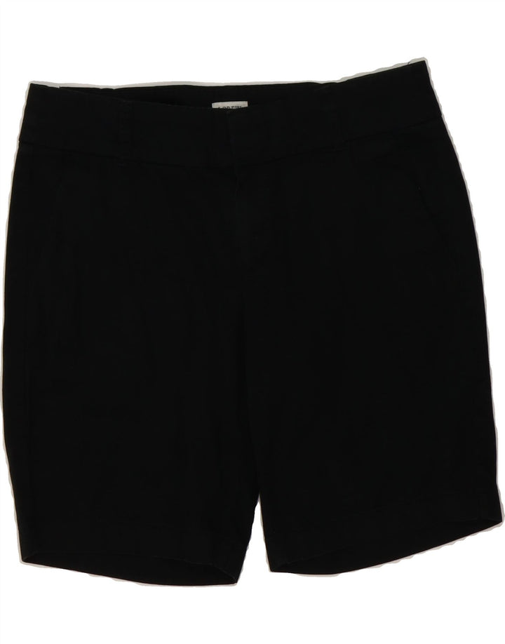 J. CREW Womens Chino Shorts US 6 Medium W32  Black Cotton Vintage J. Crew and Second-Hand J. Crew from Messina Hembry 
