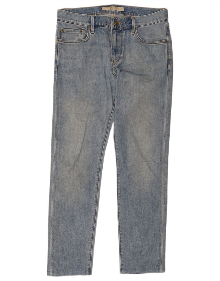 Jeans slim da uomo Burberry W30 L32 cotone blu