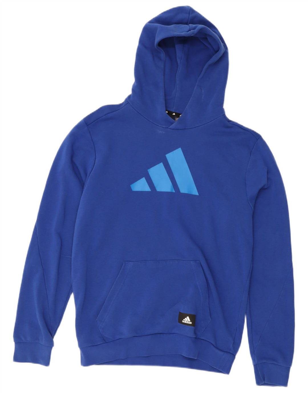 Tuta intera Adidas da uomo con grafica piccola in cotone blu
