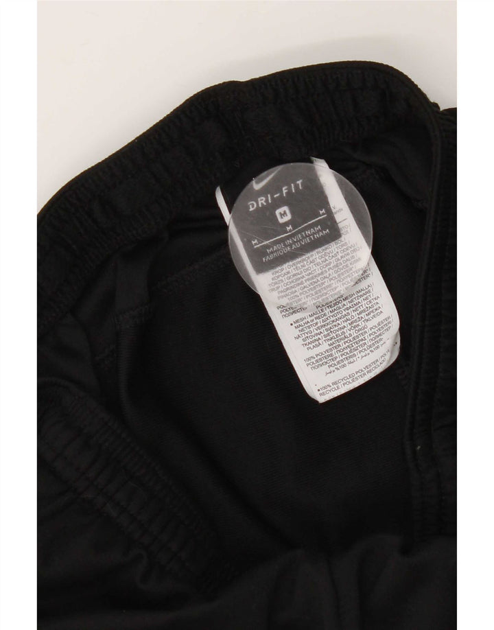 Pantaloni da tuta Nike Dri Fit da uomo, poliestere color block medio nero