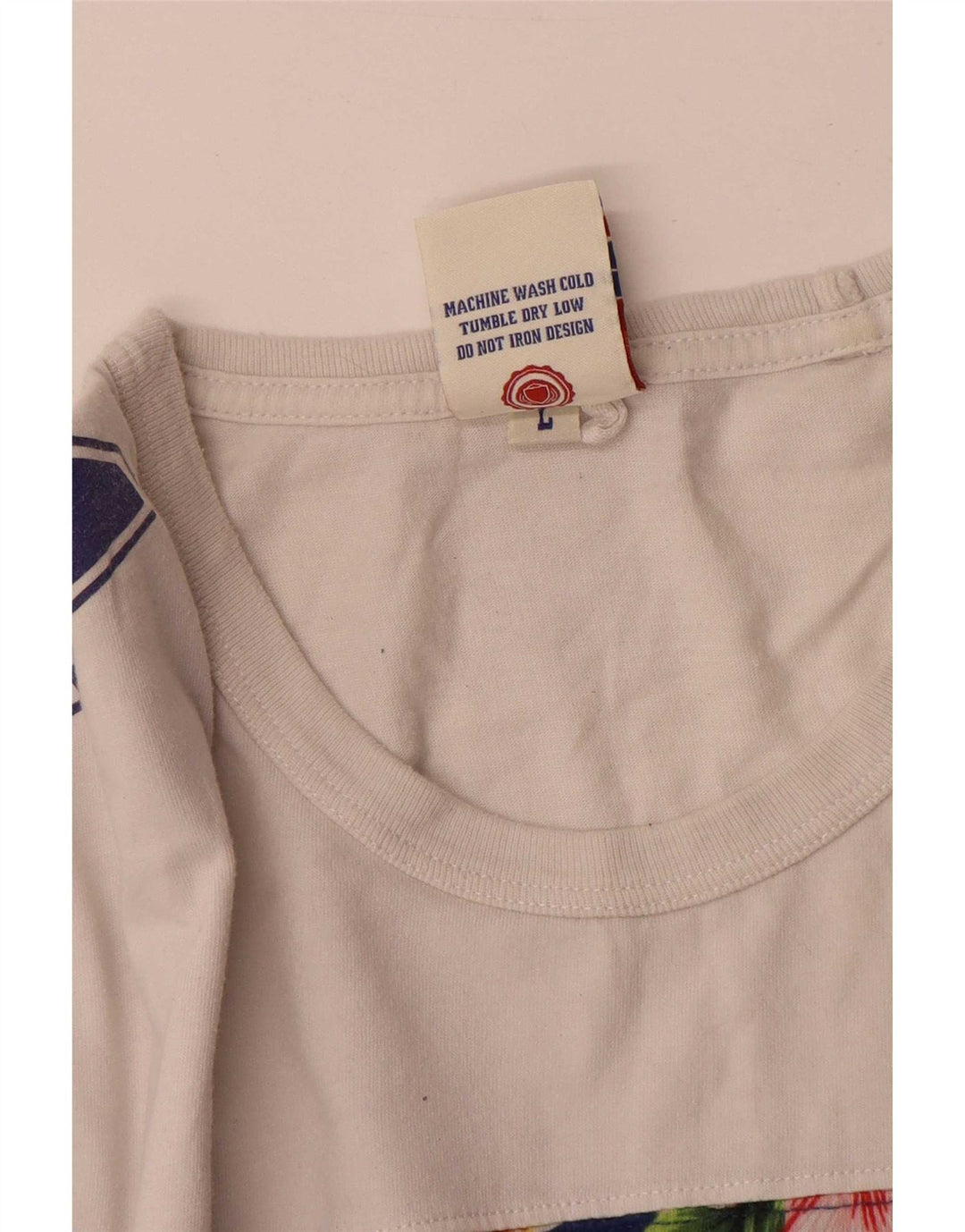 T-shirt grafica da uomo Franklin Marshall Top grande floreale multicolore