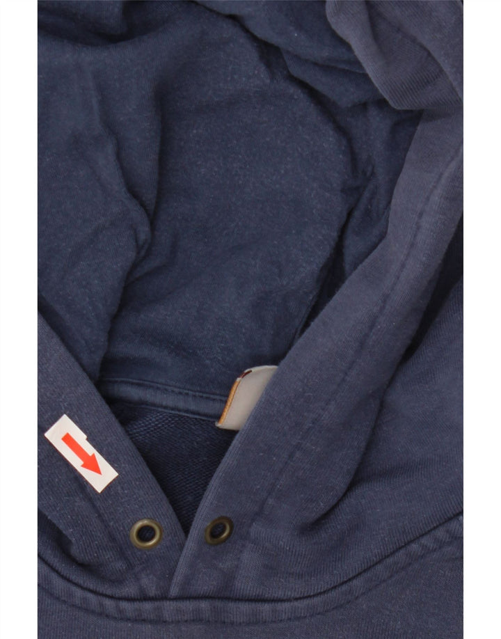 Maglione con cappuccio da uomo Carhartt medio in cotone blu navy