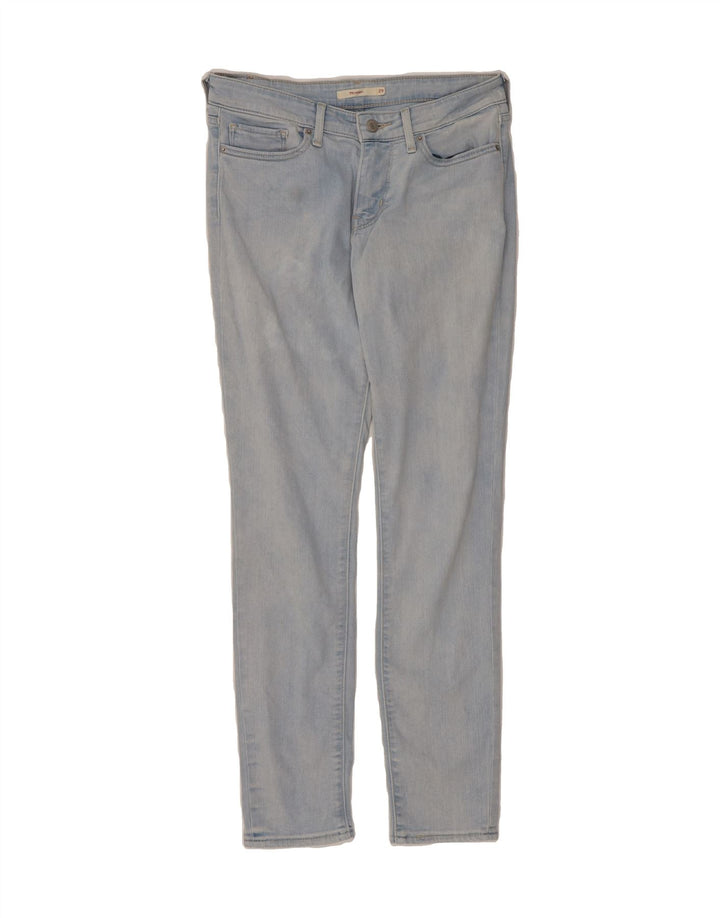 LEVI'S Womens 711 Skinny Jeans W29 L30 Blue Cotton Vintage Levi's and Second-Hand Levi's from Messina Hembry 