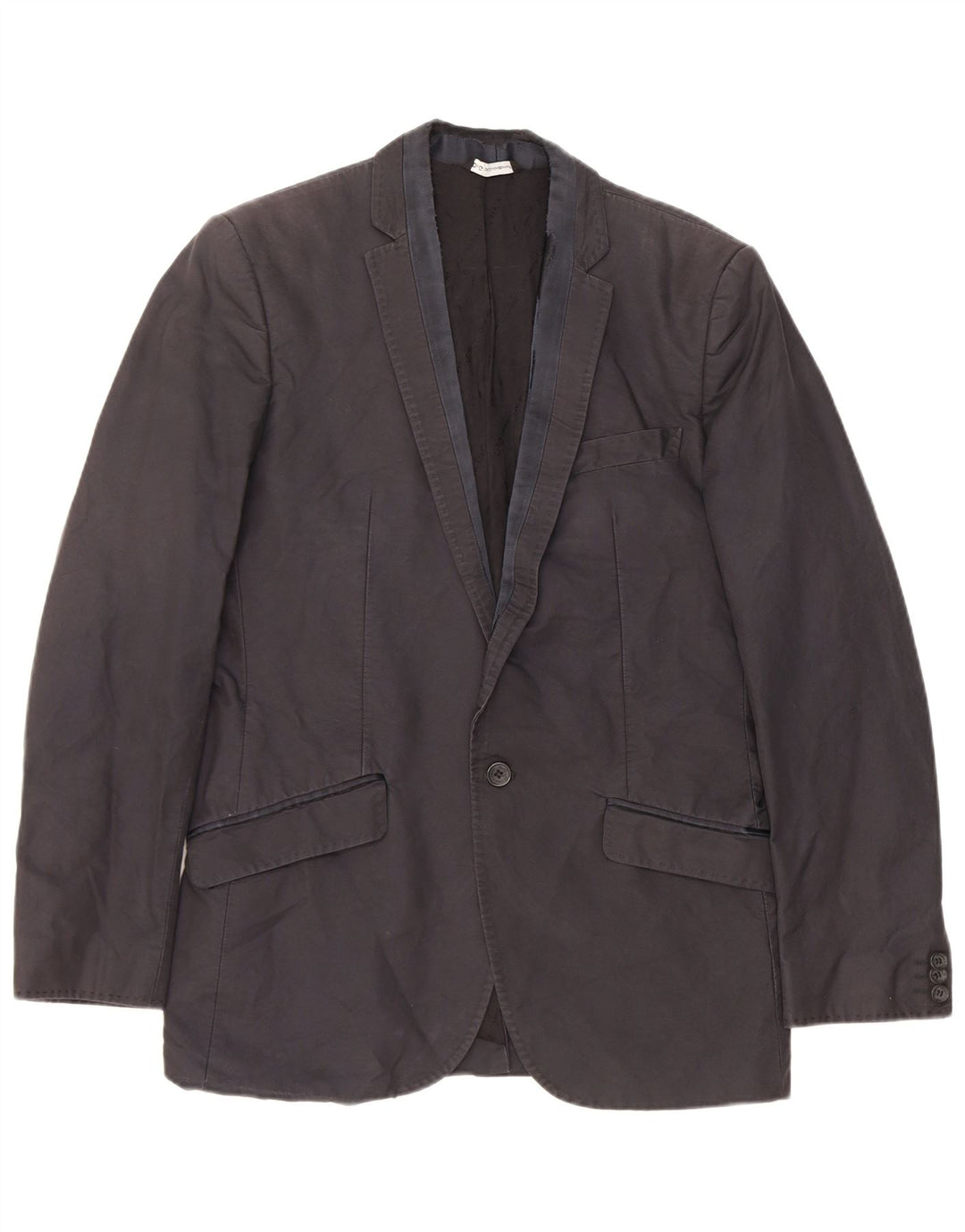 Dolce & Gabbana Abito da Uomo 1 Bottone 2 Pezzi IT 48 Medio W32 L33 Blu Navy