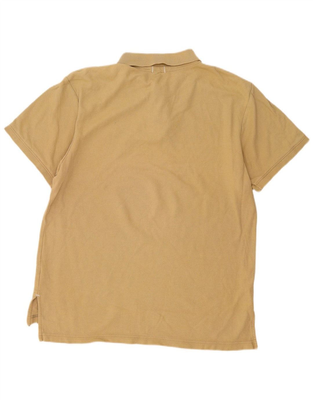 Polo Nike da uomo grande in cotone kaki