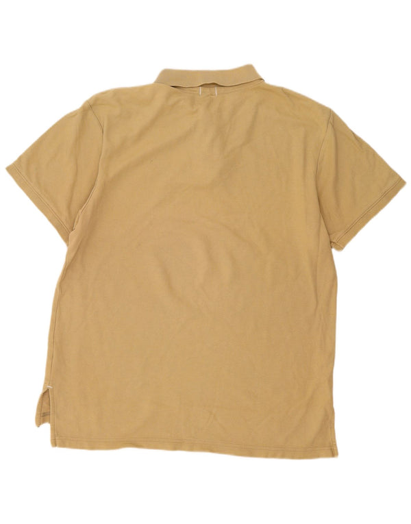 Polo Nike da uomo grande in cotone kaki