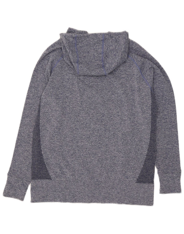 Felpa con cappuccio da donna Mountain Warehouse UK 16 grande blu navy screziato