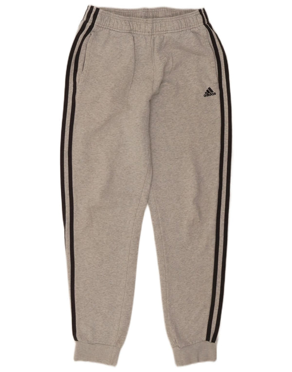 Pantaloni da tuta da ragazzo Adidas Joggers 13-14 anni in cotone grigio screziato