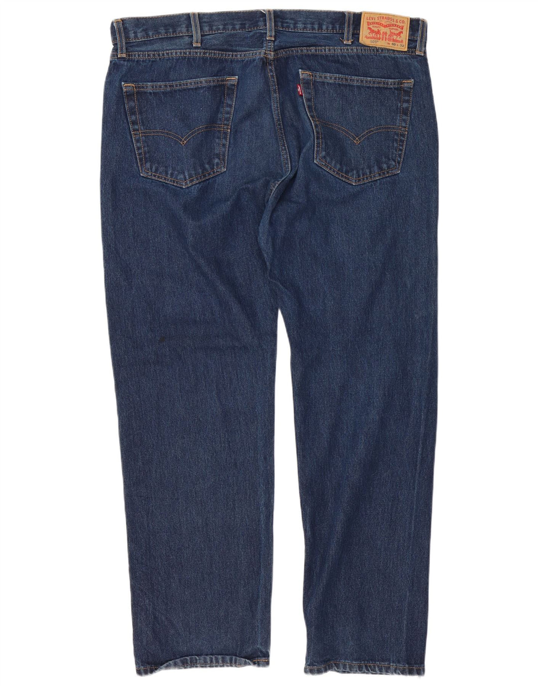 Levi's Uomo 505 Jeans dritti W40 L30 Cotone blu navy