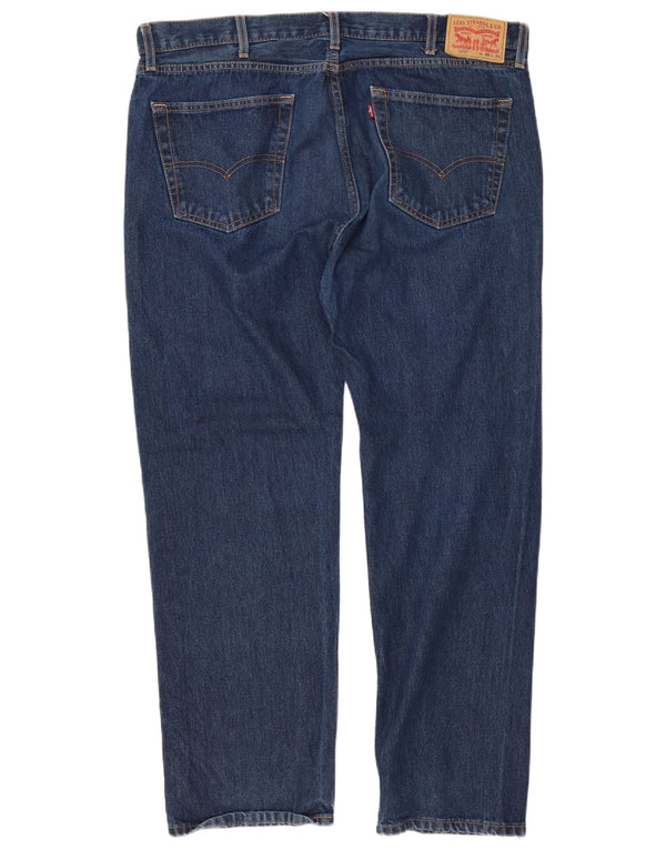 Levi's Uomo 505 Jeans dritti W40 L30 Cotone blu navy