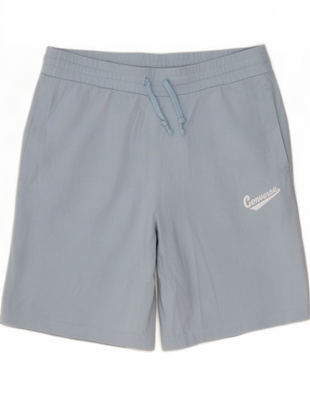 Pantaloncini sportivi da uomo Converse in cotone blu medio