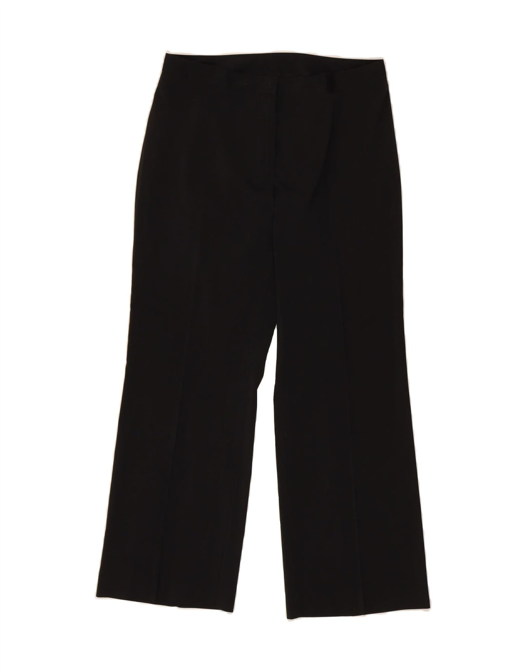 BENETTON Womens Straight Casual Trousers IT 44 Medium W31 L28 Black Vintage Benetton and Second-Hand Benetton from Messina Hembry 