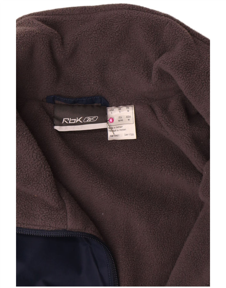 Giacca a vento da uomo Reebok UK 36 Small Blu Navy Poliammide