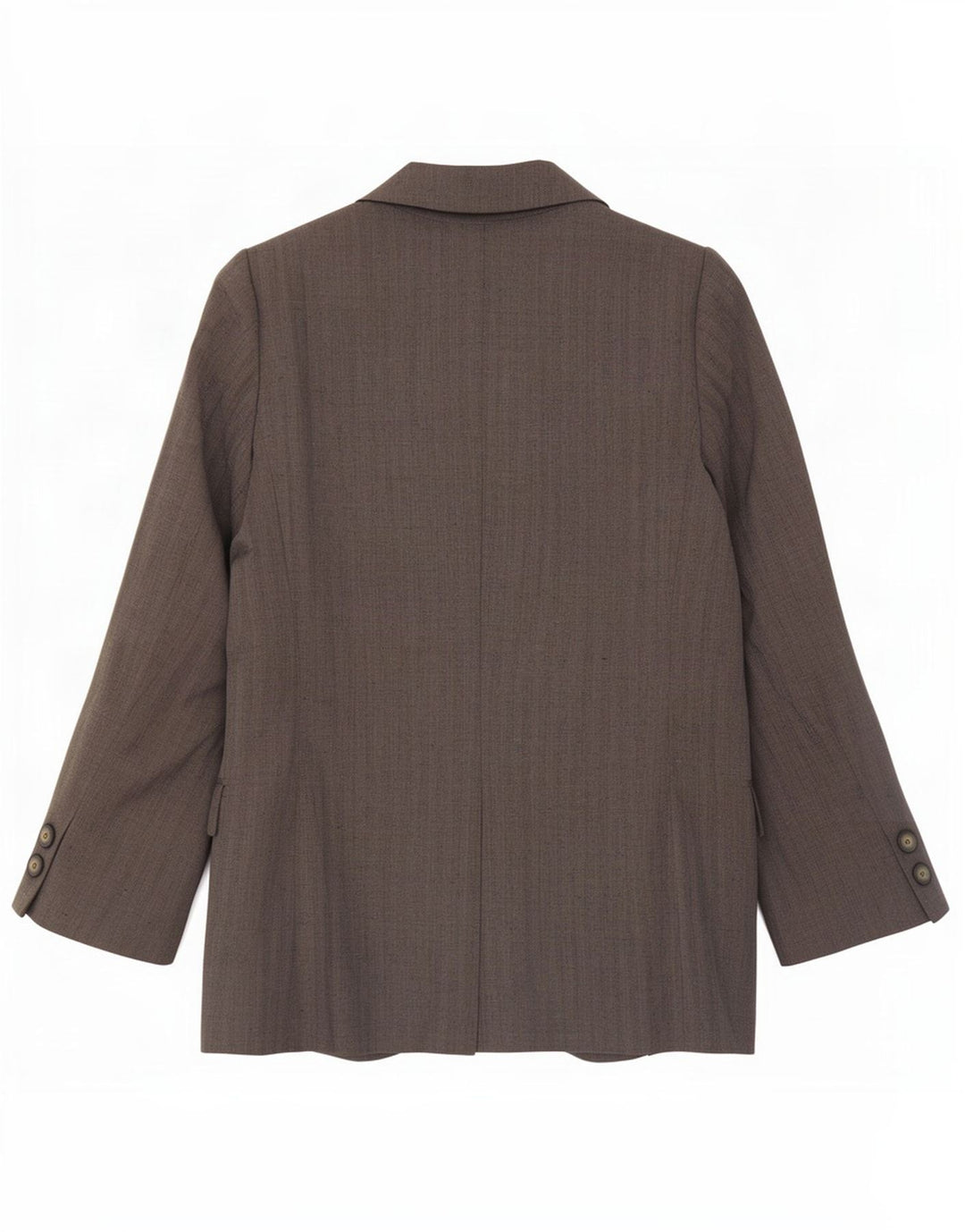 Giacca blazer a 3 bottoni da donna Byblos UK 10 piccola a righe grigie