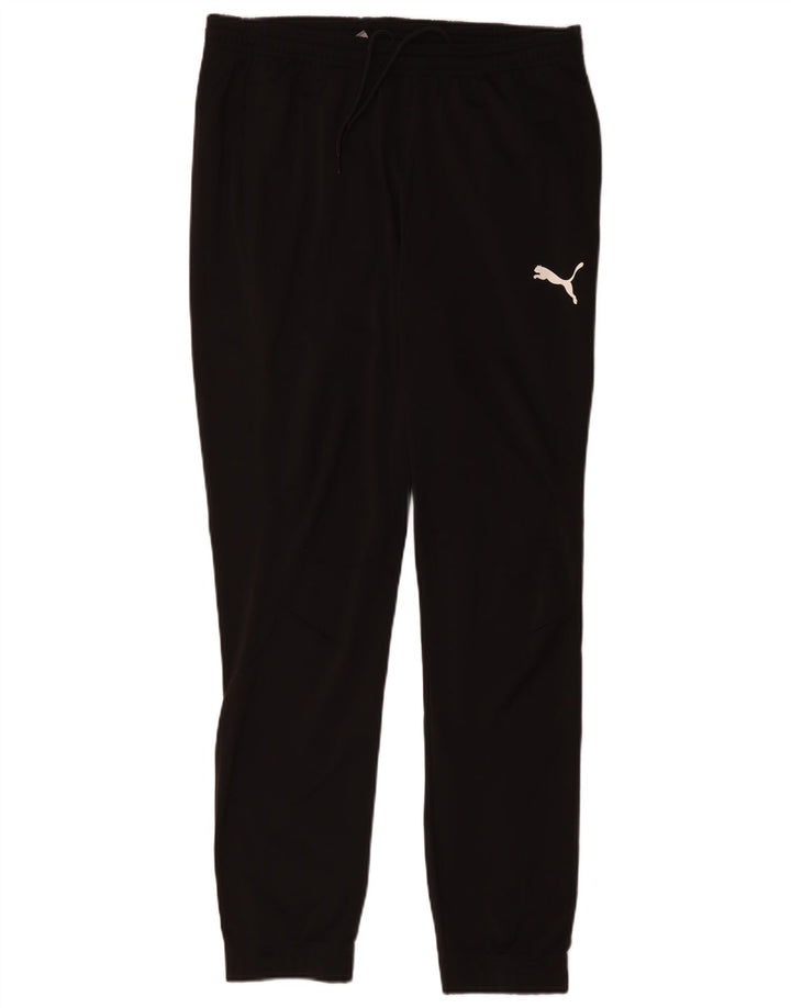Pantaloni da tuta da uomo Puma Joggers grandi neri in poliestere
