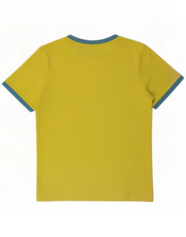 Puma T-shirt grafica da uomo Top Small Giallo