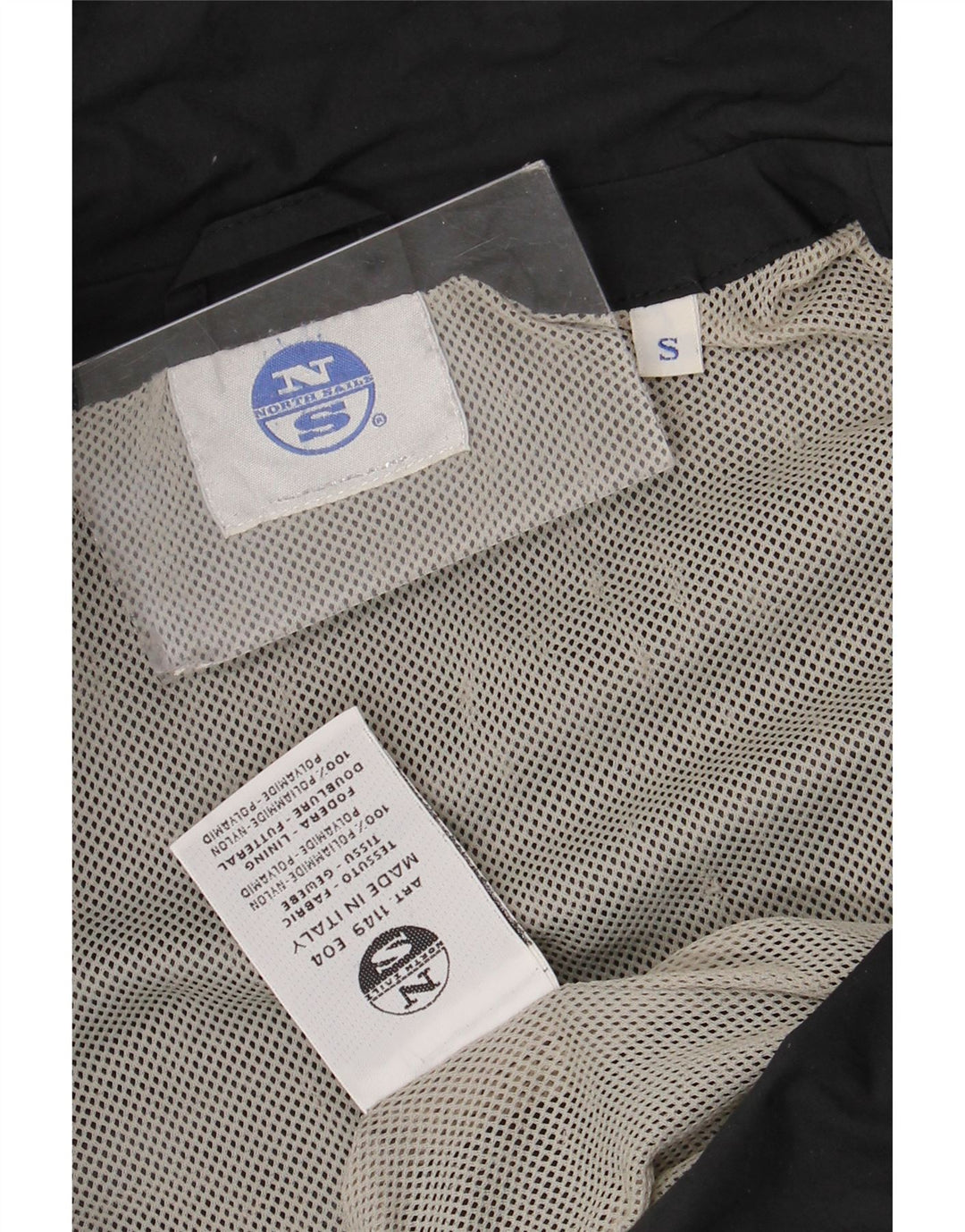 Giubbotto bomber da uomo North Sails UK 36 piccolo in nylon blu navy
