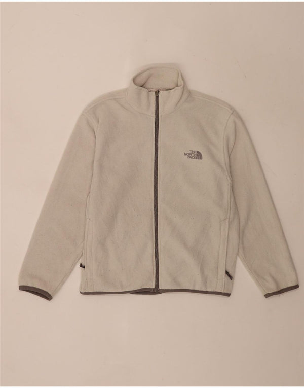 The North Face Womens Loose Fit Liner Fleece Jacket UK 10 Small Beige
