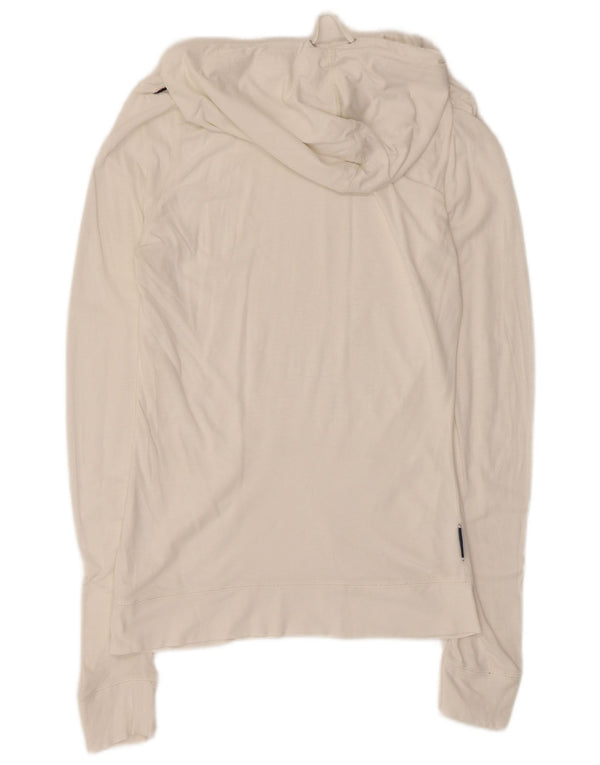 Maglione con cappuccio da donna Champion UK 10 piccolo cotone bianco