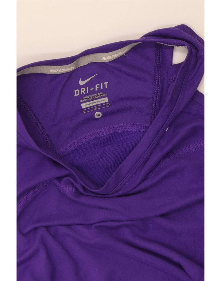 Canotta NIKE Dri Fit da donna UK 12 medio viola
