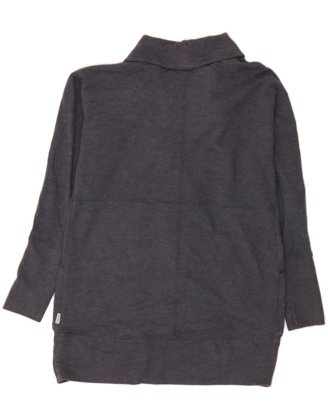 EDDIE BAUER Womens Open Cardigan Sweater UK 10 Small Navy Blue Cotton Vintage Eddie Bauer and Second-Hand Eddie Bauer from Messina Hembry 