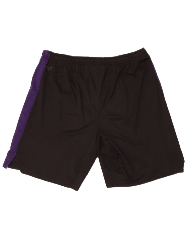 Pantaloncini sportivi grafici da uomo Puma XL color block nero