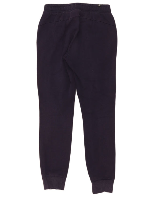 Pantaloni da tuta da uomo Puma Joggers Small Blu Navy Cotone
