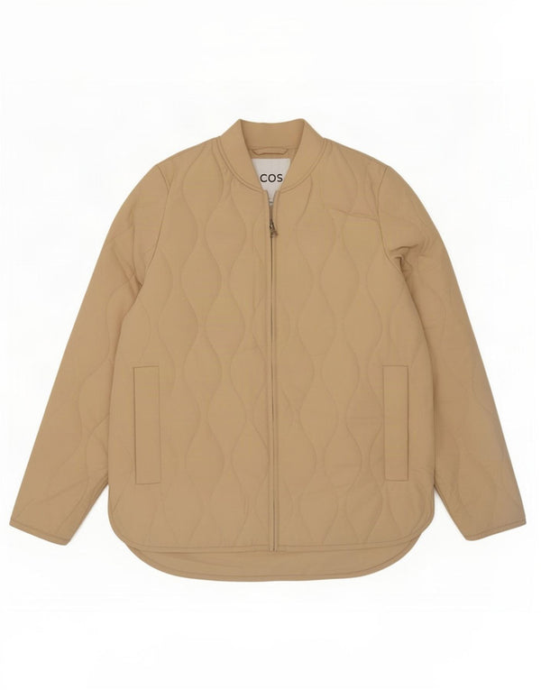 Giacca trapuntata da uomo Cos UK 34 XS Poliestere beige