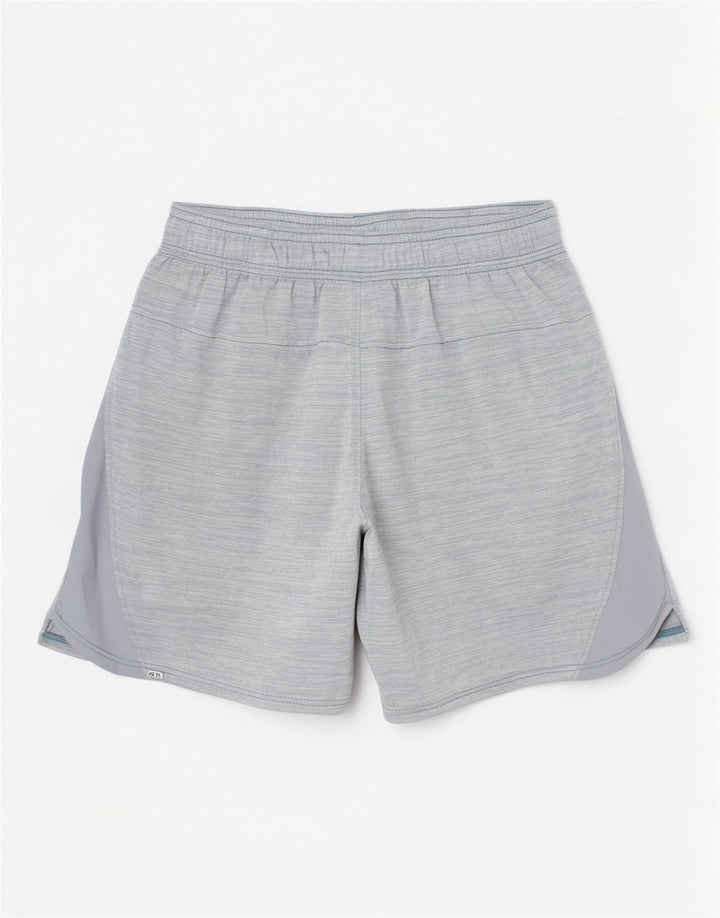 Pantaloncini sportivi Under Armour da bambino 5-6 anni in poliestere chiazzato blu