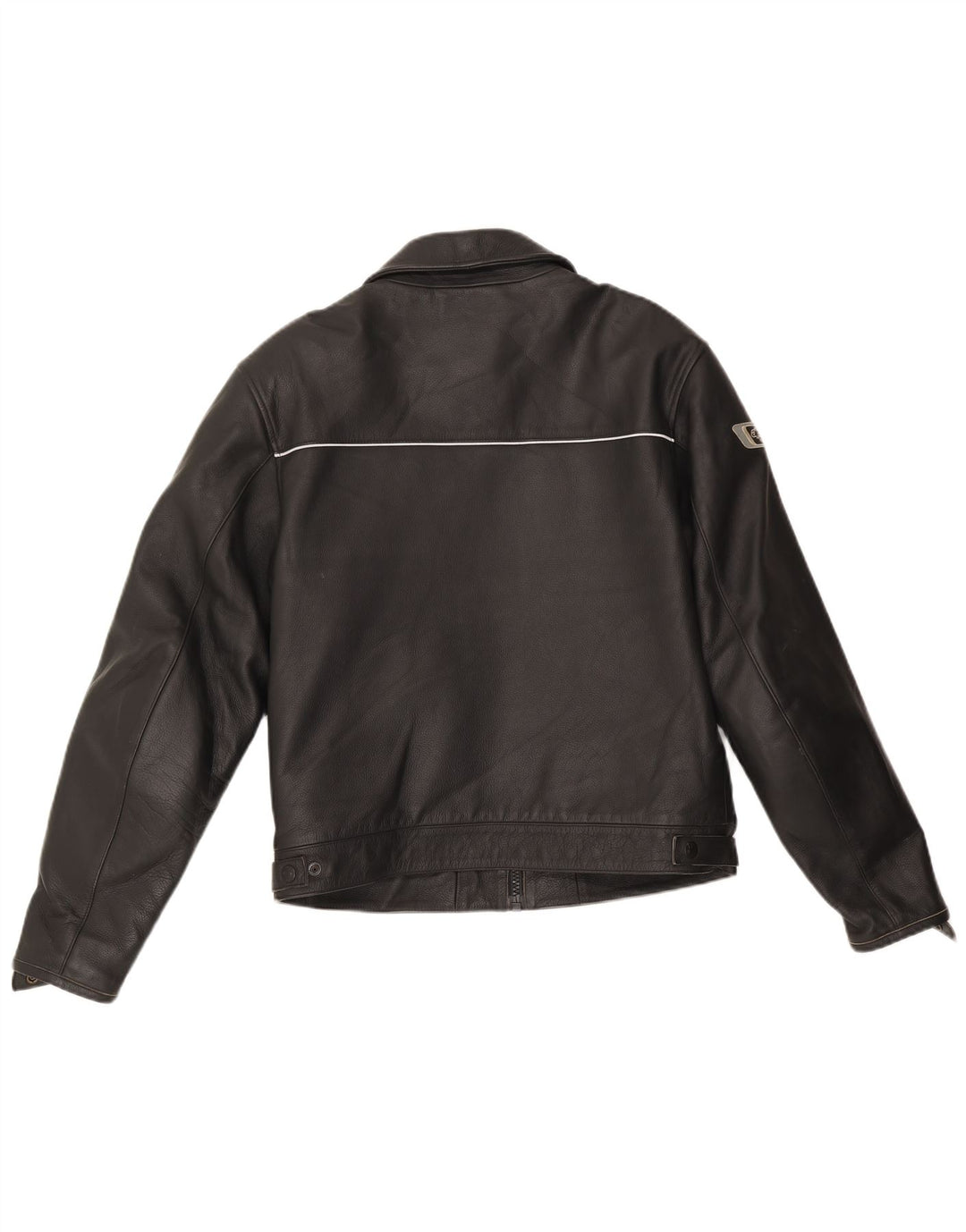 Giacca Alpinestars da uomo in pelle grafica Racer EU 50 media pelle nera