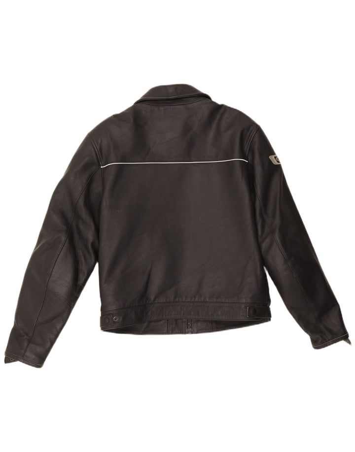 Giacca Alpinestars da uomo in pelle grafica Racer EU 50 media pelle nera