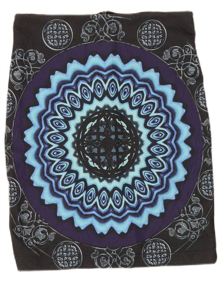 Desigual Gonna tubino da donna media W30 blu navy Paisley