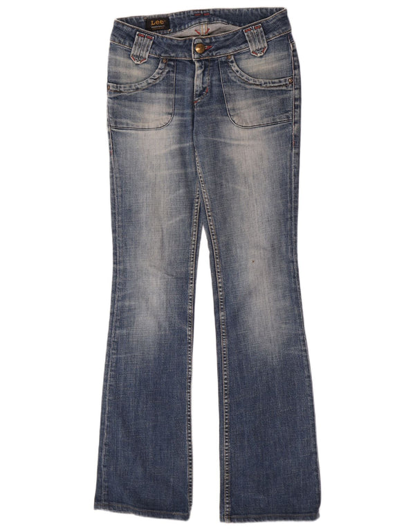 Jeans Bootcut Leola a vita bassa da donna Lee W28 L32 cotone blu