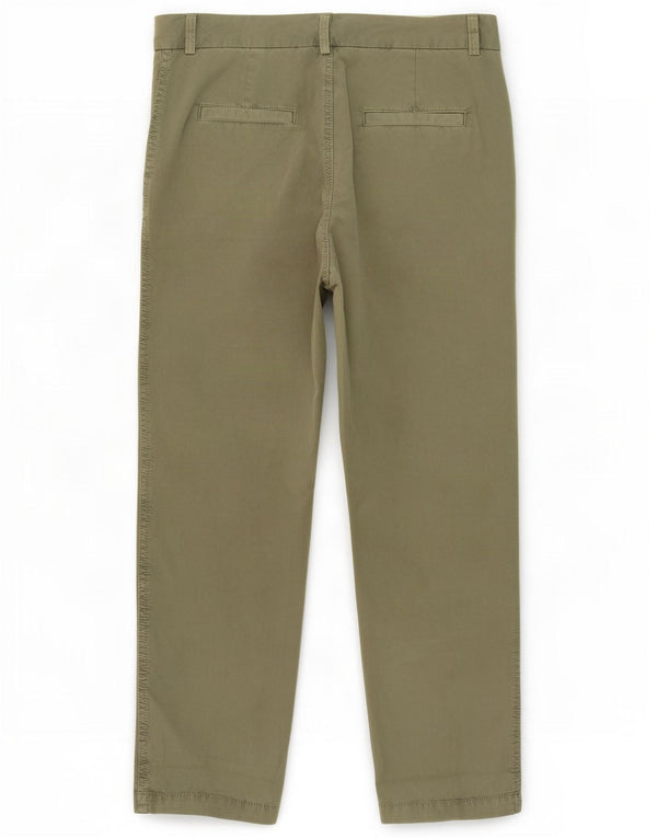 Pantaloni chino dritti da donna Marks & Spencer UK 10 Small W30 L26 Cachi