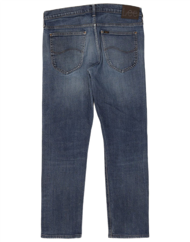 Jeans Lee Daren Zip Fly Slim da uomo W32 L29 cotone blu