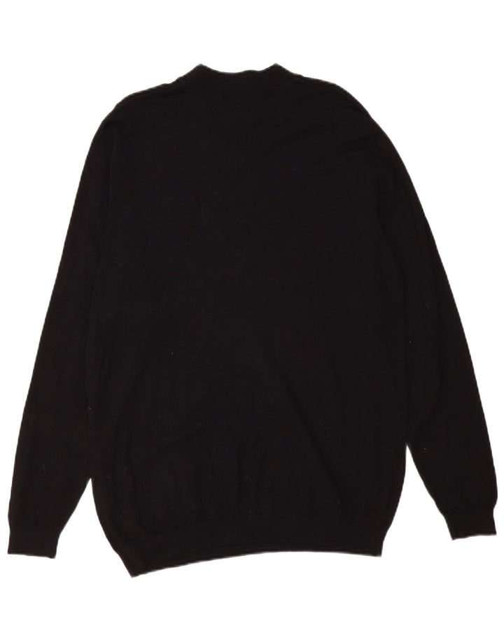 Maglione Girocollo Da Uomo ZARA Nero Medio