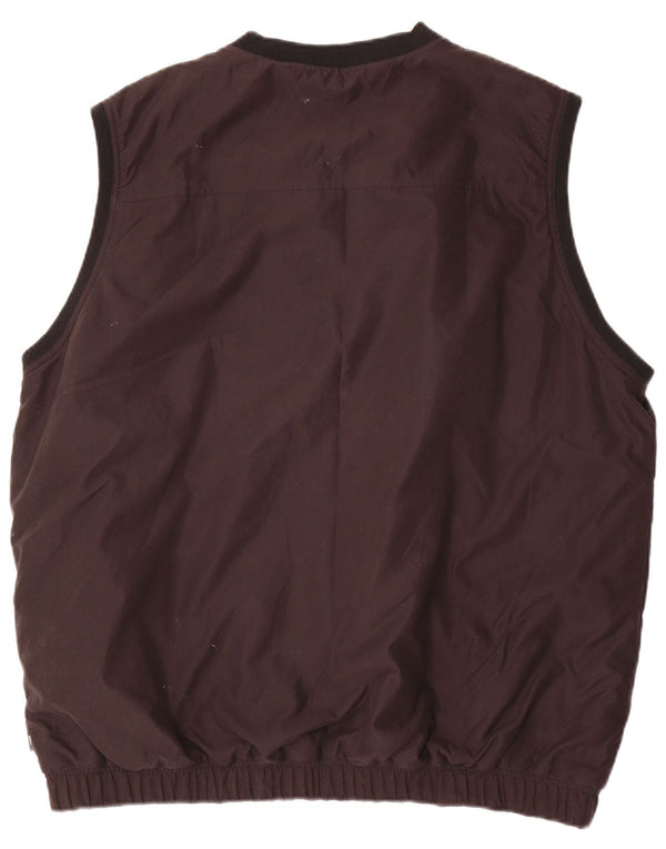 ADIDAS Maglia da tuta senza maniche pullover Climashell da uomo UK 48/50 XL Nera