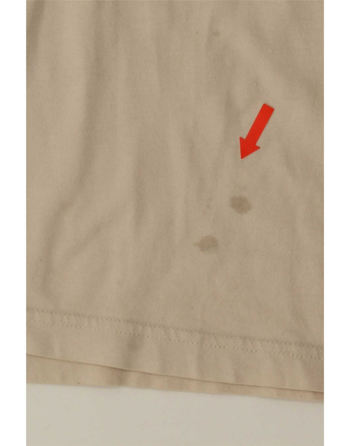 Maglietta grafica da uomo Adidas Top grande beige