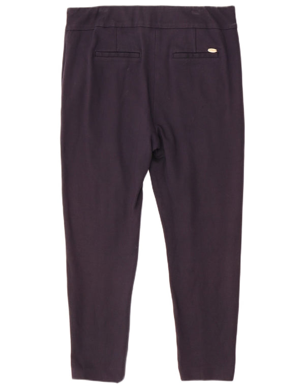 Pantaloni casual da donna Marks & Spencer UK 16 Large W34 L27 Blu navy