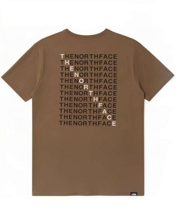 The North Face Mens Graphic T-Shirt Top Medium Khaki