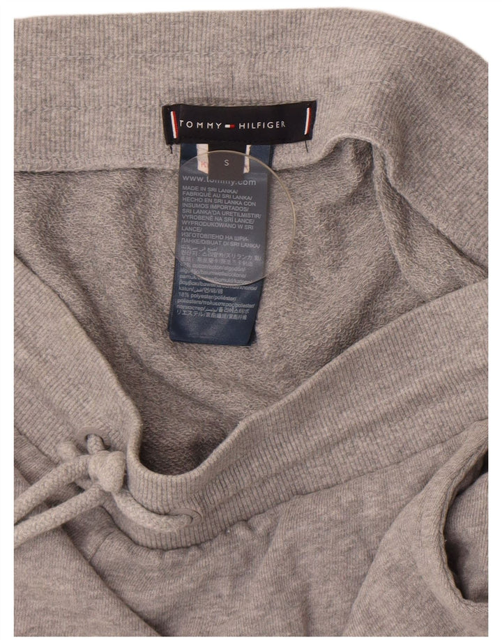Pantaloncini sportivi grafici da uomo Tommy Hilfiger piccoli in cotone grigio