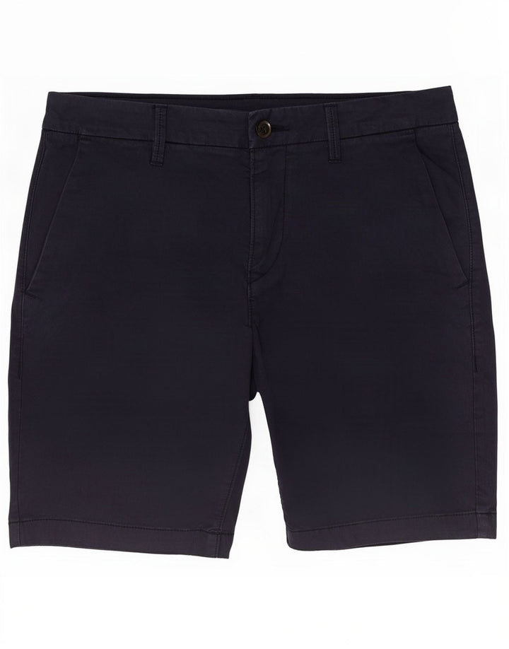 Pantaloncini chino da uomo Timberland W32 cotone blu navy medio