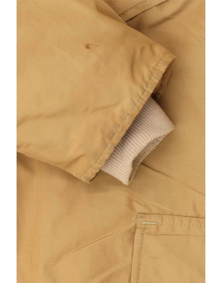 Woolrich Giacca imbottita con cappuccio da uomo UK 40 Large Marrone