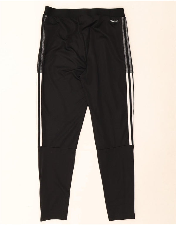 Pantaloni da tuta Adidas Aeroready da uomo in poliestere nero medio