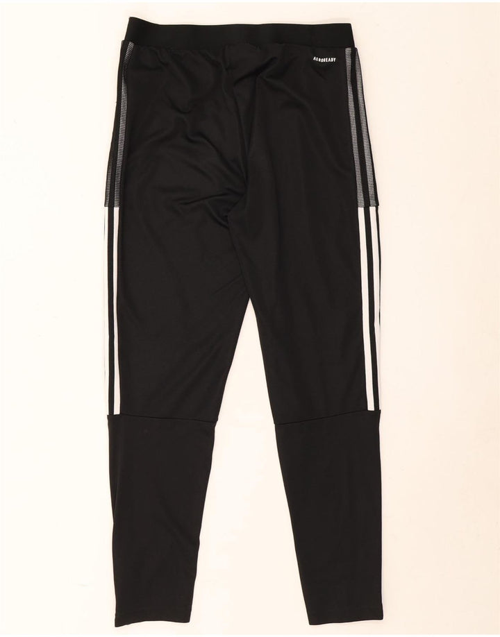 Pantaloni da tuta Adidas Aeroready da uomo in poliestere nero medio