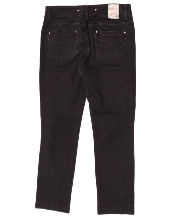 Jeans slim da donna Karen Millen UK 12 medio W30 L28 cotone blu navy