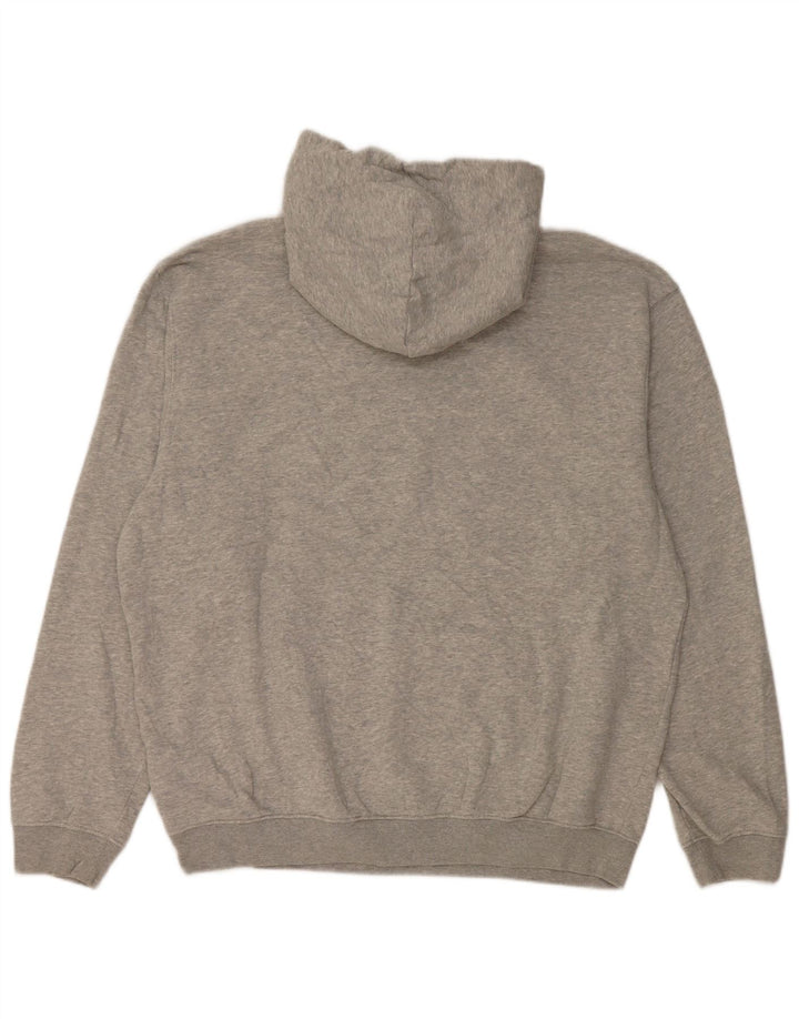 Maglione con cappuccio da uomo Gap Large in cotone chiazzato grigio