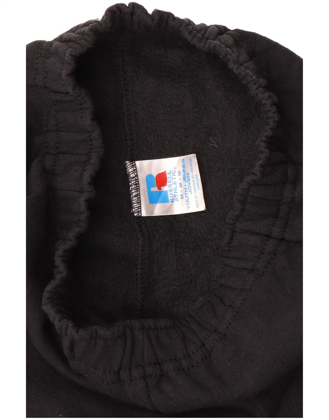 Pantaloni della tuta da ragazzo RUSSELL ATHLETIC 13-14 anni cotone nero medio